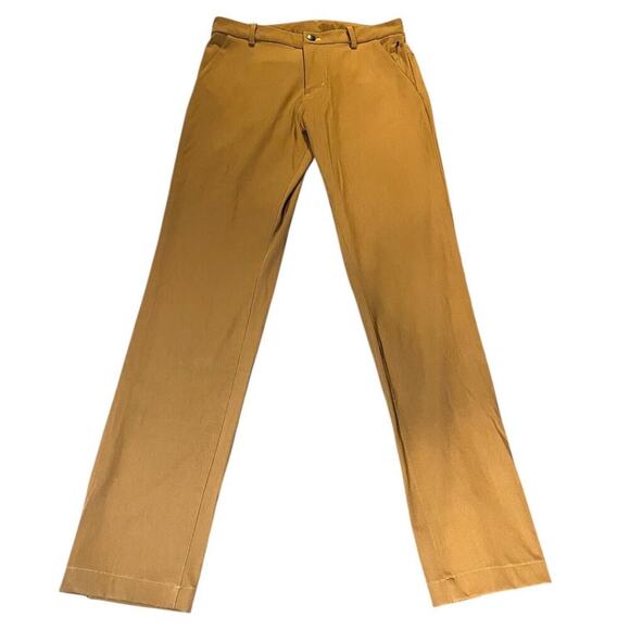 Lululemon Other - Lululemon Pants Mens 32 ABC Classic Fit Trouser Warpstreme Brown Chino Golf